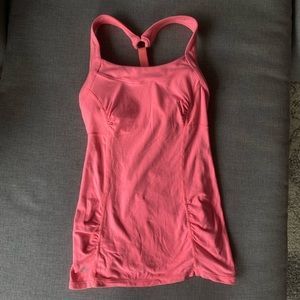 Athleta pink top